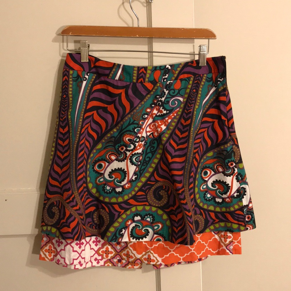 Paisley garden skirt